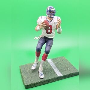 Football Player Figurine with Ball Carr